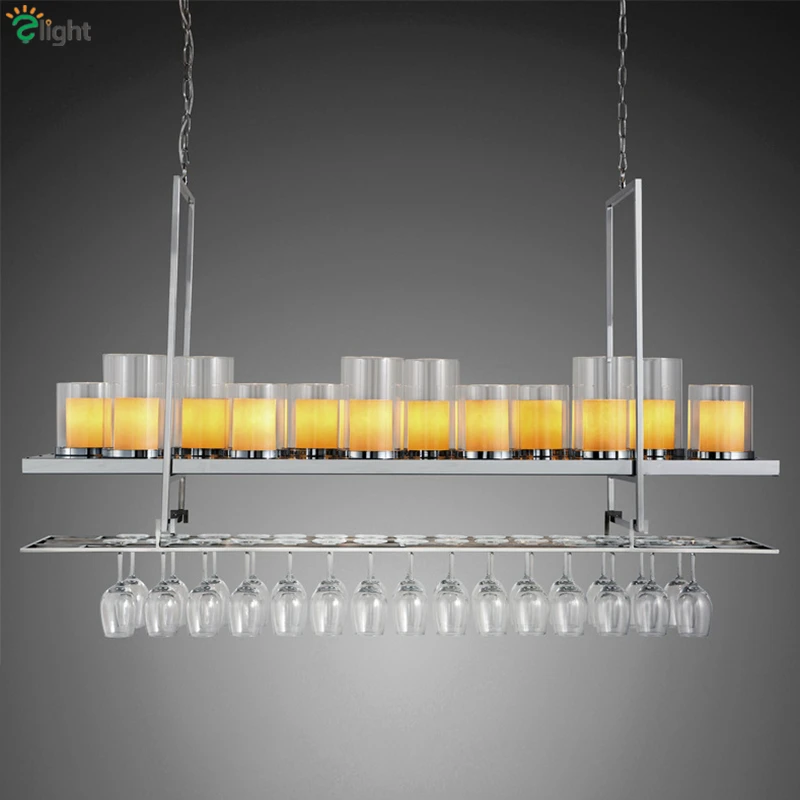 American Industrial Plate Chrome Wine Glass Led Spotlight Pendant Chandelier Restaurant Candle Marble&Glass Shades Chandelier
American Industrial Plate Chrome Wine Glass Led Spotlight Pendant Chandelier Restaurant Candle Marble&Glass Shades Chandelier