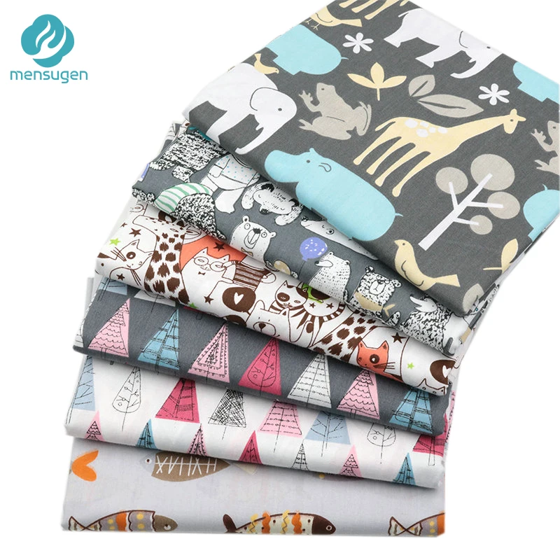Mensugen 50cm*160cm Animal Cartoon Cotton Fabric for Patchwork Quilting Sewing Pillows Baby Bedding Decoration Material
Mensugen 50cm*160cm Animal Cartoon Cotton Fabric for Patchwork Quilting Sewing Pillows Baby Bedding Decoration Material
