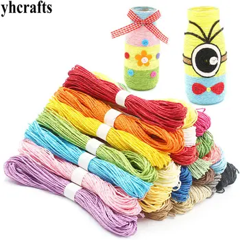 24 rolls(24 color)/LOT,Paper string twine yarn cords Handmade accessories Craft material DIY your own decoration Creative craft
24 rolls(24 color)/LOT,Paper string twine yarn cords Handmade accessories Craft material DIY your own decoration Creative craft