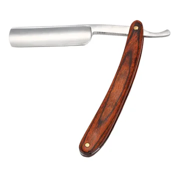 NEW Retro Straight Men Shaving Razor Male Carbon Steel Folding Barber Beard Throat Shaving Knife Cut Tool Pearwood Handle
NEW Retro Straight Men Shaving Razor Male Carbon Steel Folding Barber Beard Throat Shaving Knife Cut Tool Pearwood Handle