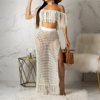 Summer Women Swimsuit Cover Up Summer Woman Tank Top+Skirt Solid Color Bathing Suit Cover Ups Beach Coverups For Women Sundress
Summer Women Swimsuit Cover Up Summer Woman Tank Top+Skirt Solid Color Bathing Suit Cover Ups Beach Coverups For Women Sundress