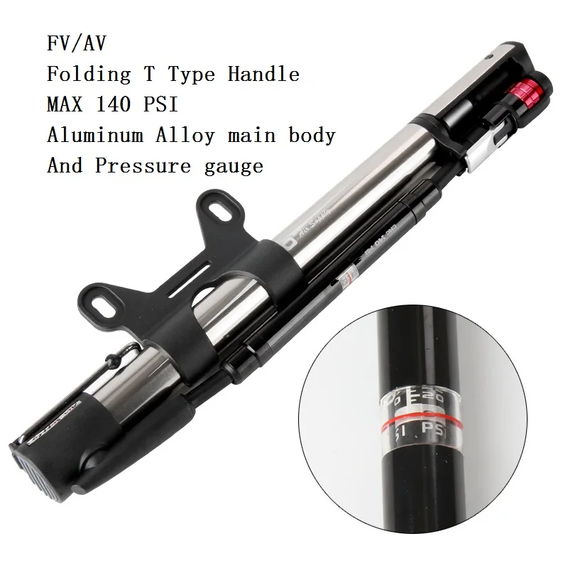 Giyo Ultralight 140 PSI Bicycle Mini Pump Bike High Pressure Inflator Presta / Schrader valve Bicycle Tire Pump Bike Accessories
Giyo Ultralight 140 PSI Bicycle Mini Pump Bike High Pressure Inflator Presta / Schrader valve Bicycle Tire Pump Bike Accessories
