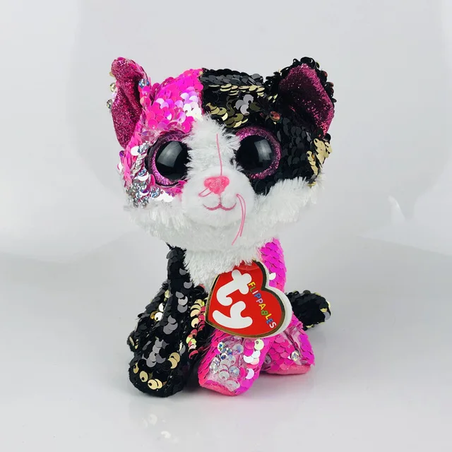 TY 6'' 15 cm Beanie Boos ANIMALS Big Eyes White Unicorn Monkey Owl Dog Mummy Penguin with Rainbow Hair Plush Animal Toys
TY 6'' 15 cm Beanie Boos ANIMALS Big Eyes White Unicorn Monkey Owl Dog Mummy Penguin with Rainbow Hair Plush Animal Toys