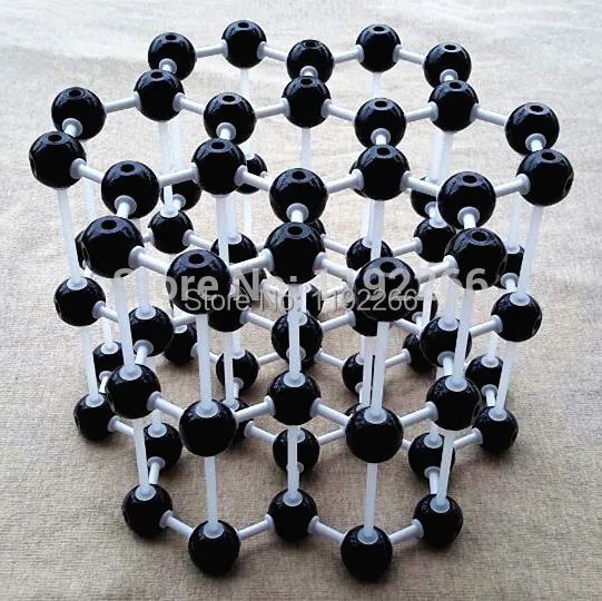 Graphite model LZ-23210 3layers 7 carbon hexagons Graphite crystal structure model Chemical teaching free shipping
Graphite model LZ-23210 3layers 7 carbon hexagons Graphite crystal structure model Chemical teaching free shipping