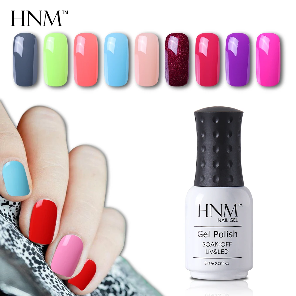 HNM Pure Color 8ML Nail Gel Macaron Sytle Soak Off Semi Permanent Paint Gellak UV LED Gel Nail Polish Lucky Lacquer Glue Ink
HNM Pure Color 8ML Nail Gel Macaron Sytle Soak Off Semi Permanent Paint Gellak UV LED Gel Nail Polish Lucky Lacquer Glue Ink