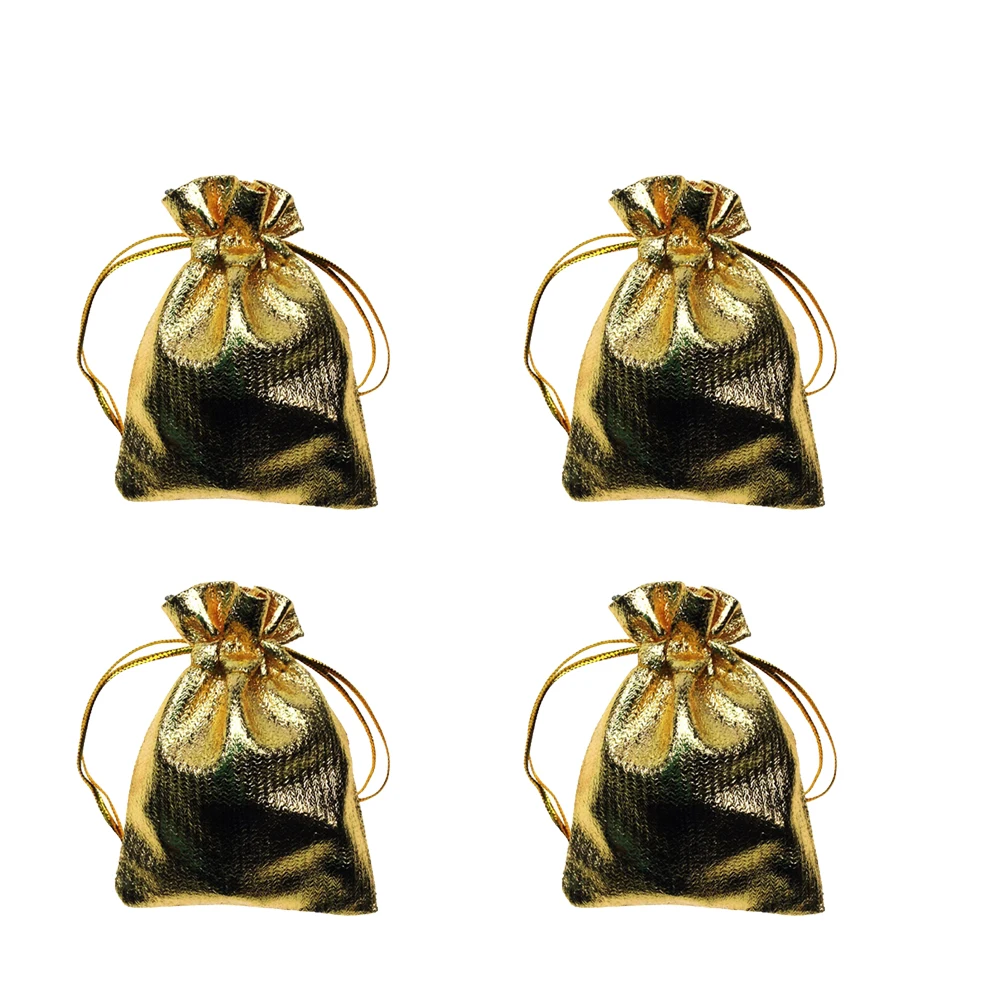 PIXNOR 12 сверхмощный ПК Золотой шнурок из органзы ювелирные сумки конфеты