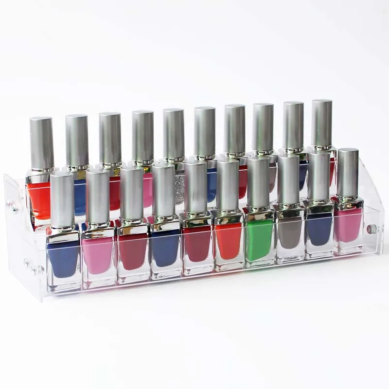 2 Layers Nail Polish Rack Makeup Storage Shelf Cosmetic Organizer Lipstick Holder Desktop Makeup Tools Container jewelry stands
2 Layers Nail Polish Rack Makeup Storage Shelf Cosmetic Organizer Lipstick Holder Desktop Makeup Tools Container jewelry stands