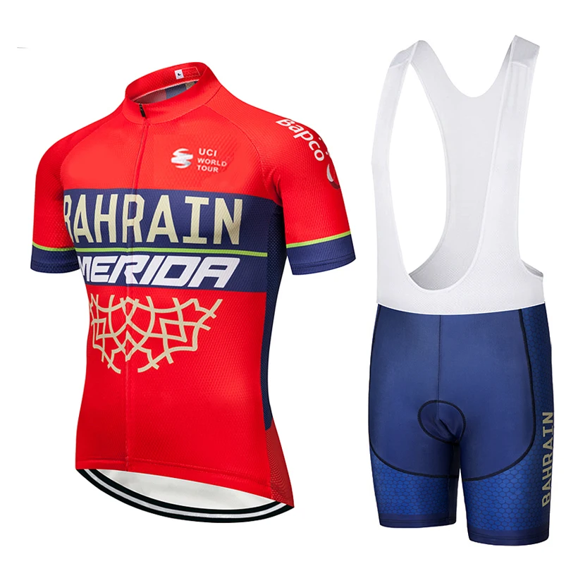 2019 TEAM BAHRAIN Cycling team jersey 9D padding bike pants suit mens summer quick dry pro BICYCLING shirts Maillot Culotte wear
2019 TEAM BAHRAIN Cycling team jersey 9D padding bike pants suit mens summer quick dry pro BICYCLING shirts Maillot Culotte wear