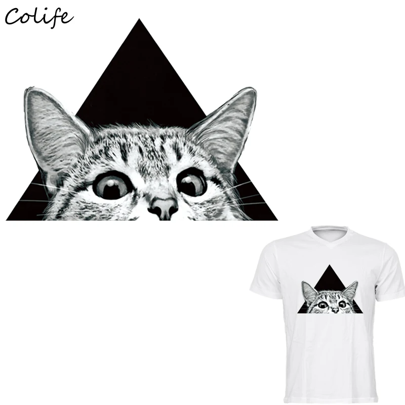 Clothes Stickers cat Eyes Print On T-Shirt DIY Accessory New Design Clothes Decoration Washable Parches Para La Ropa 25x18cm
Clothes Stickers cat Eyes Print On T-Shirt DIY Accessory New Design Clothes Decoration Washable Parches Para La Ropa 25x18cm