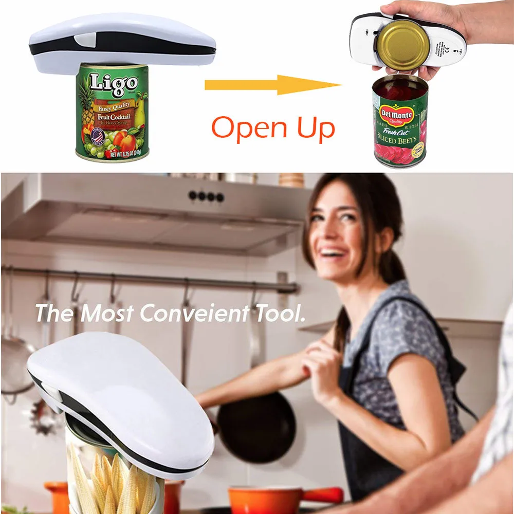 Opener automatic electric can opener kitchen without hand battery operation L0401
Opener automatic electric can opener kitchen without hand battery operation L0401