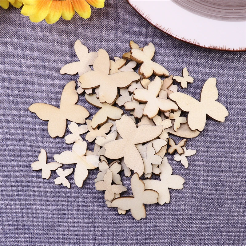 50pcs Mixed Size Wooden Butterflies Cutout MDF Wooden Craft Embellishments Gift Tag Scrapbooking Christmas/Wedding Decoration
50pcs Mixed Size Wooden Butterflies Cutout MDF Wooden Craft Embellishments Gift Tag Scrapbooking Christmas/Wedding Decoration