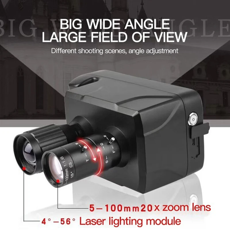 New Arrival HD Digital Night Vision Scope 20X Optical Zoom LCD Smart 5 inch Screen Laser Infrared Camera Binoculars for Hunting
New Arrival HD Digital Night Vision Scope 20X Optical Zoom LCD Smart 5 inch Screen Laser Infrared Camera Binoculars for Hunting