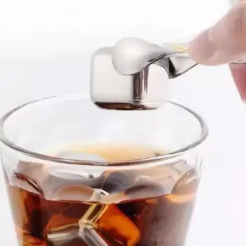 Bar Wine Chiller Stainless Steel Whiskey Stones Ice Cube For Drinks Food Grade Metal Ice Cube LX6873
Bar Wine Chiller Stainless Steel Whiskey Stones Ice Cube For Drinks Food Grade Metal Ice Cube LX6873