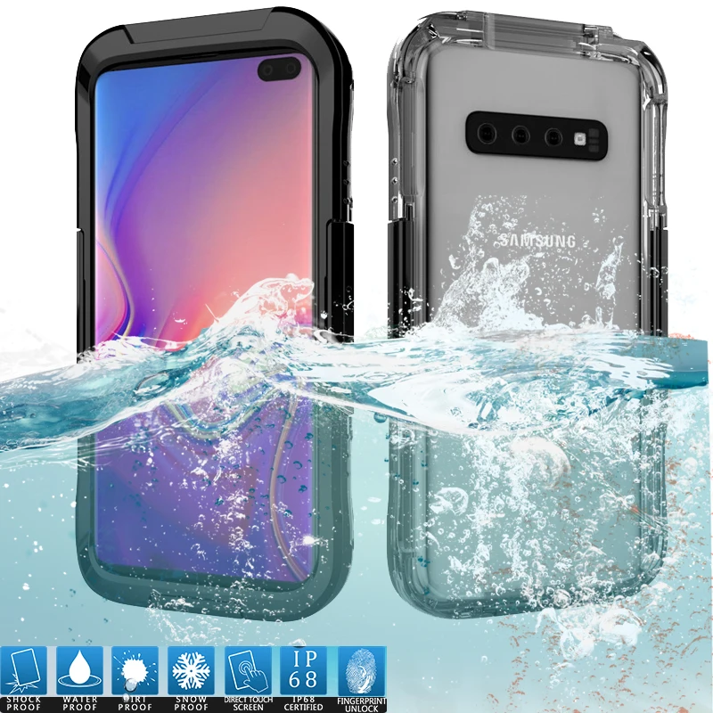 For Samsung Note 10 Pro S10e S10 PLUS IP68 Clear Waterproof Swimming Diving Shockproof Case Cover For Samsung S9 S8 S7 edge Plus
For Samsung Note 10 Pro S10e S10 PLUS IP68 Clear Waterproof Swimming Diving Shockproof Case Cover For Samsung S9 S8 S7 edge Plus