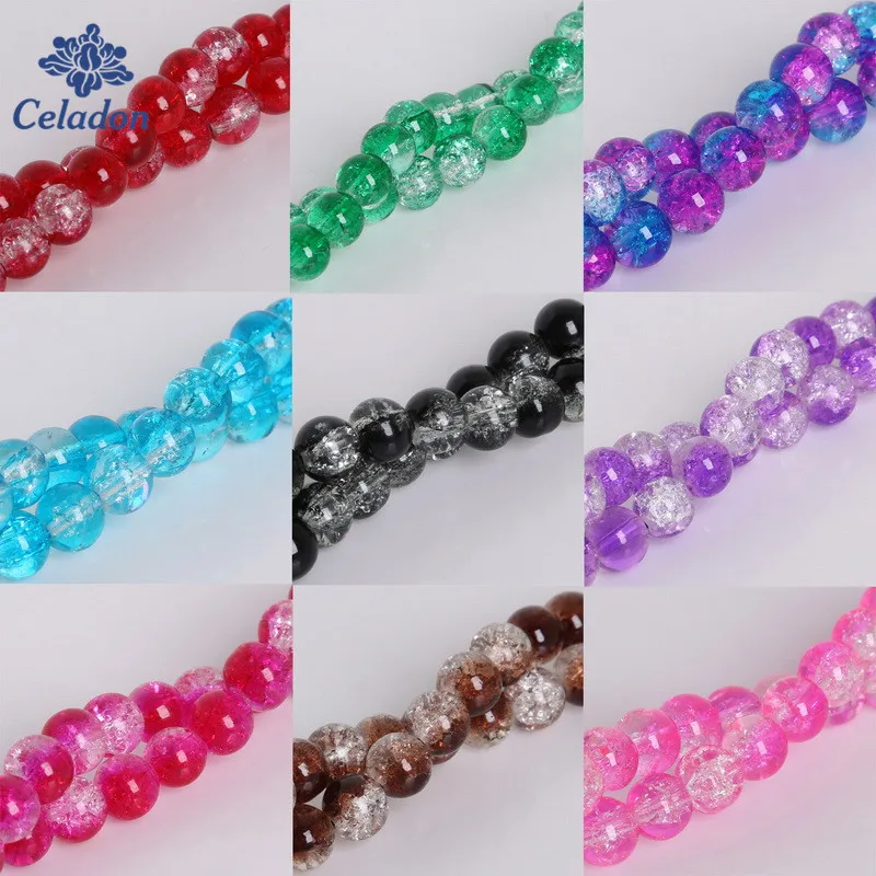 Promotion! Natural Stone Bead White Pink Brown Snow Cracked Crystal Beads 15" Strand 4 6 8 10 MM Pick Size For Jewelry Making
Promotion! Natural Stone Bead White Pink Brown Snow Cracked Crystal Beads 15" Strand 4 6 8 10 MM Pick Size For Jewelry Making