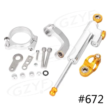 CNC Aluminum Motorcycle Steering Damper Stabilizer Safety Control w/ Mounting Bracket For BMW R1200GS R1200CL 2013-2015 2016
CNC Aluminum Motorcycle Steering Damper Stabilizer Safety Control w/ Mounting Bracket For BMW R1200GS R1200CL 2013-2015 2016