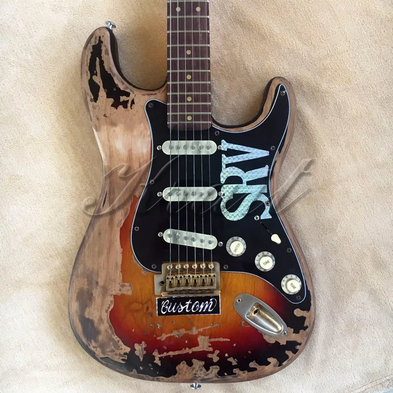 Krait Factory guitar 6 string classic modle do old electric guitar free shipping
Krait Factory guitar 6 string classic modle do old electric guitar free shipping