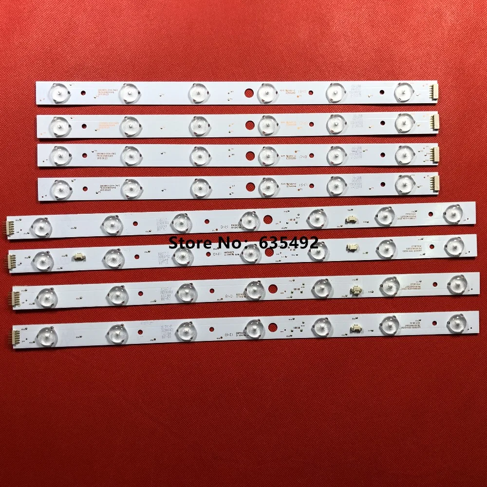 8pcs LED Strip For 39inch L39F6 LED39D13-ZC14-01 LED39D13-ZC14-02 LED39D13-ZC14-03 LED39D13-ZC14-04 (D) 3033901320 LED39C530
8pcs LED Strip For 39inch L39F6 LED39D13-ZC14-01 LED39D13-ZC14-02 LED39D13-ZC14-03 LED39D13-ZC14-04 (D) 3033901320 LED39C530