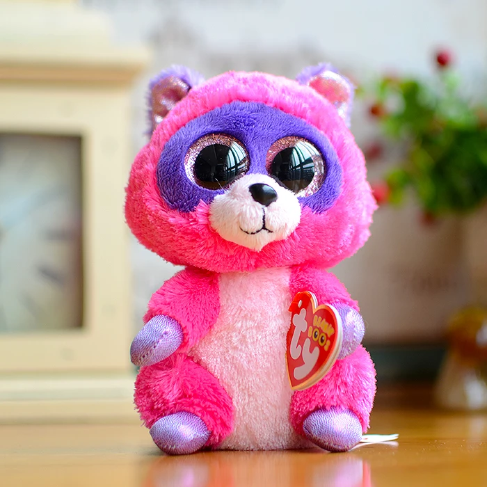 Ty Beanie Boos Big Eyes Colorful Raccoon Kids Plush Toys Dolls Lovely Baby Cute Christmas Gifts Kawaii Stuffed Animals Present
Ty Beanie Boos Big Eyes Colorful Raccoon Kids Plush Toys Dolls Lovely Baby Cute Christmas Gifts Kawaii Stuffed Animals Present