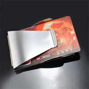 Stainless Steel Slim Sleek Money Cash Clip Clamp Double Sided Credit Card Holder Bottle Opener
Stainless Steel Slim Sleek Money Cash Clip Clamp Double Sided Credit Card Holder Bottle Opener