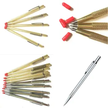 New Carbon Steel Carbide Tip Scriber Etching Pen Carve Jewelry Engraver Metal Abrasive Tool Best Quality
New Carbon Steel Carbide Tip Scriber Etching Pen Carve Jewelry Engraver Metal Abrasive Tool Best Quality