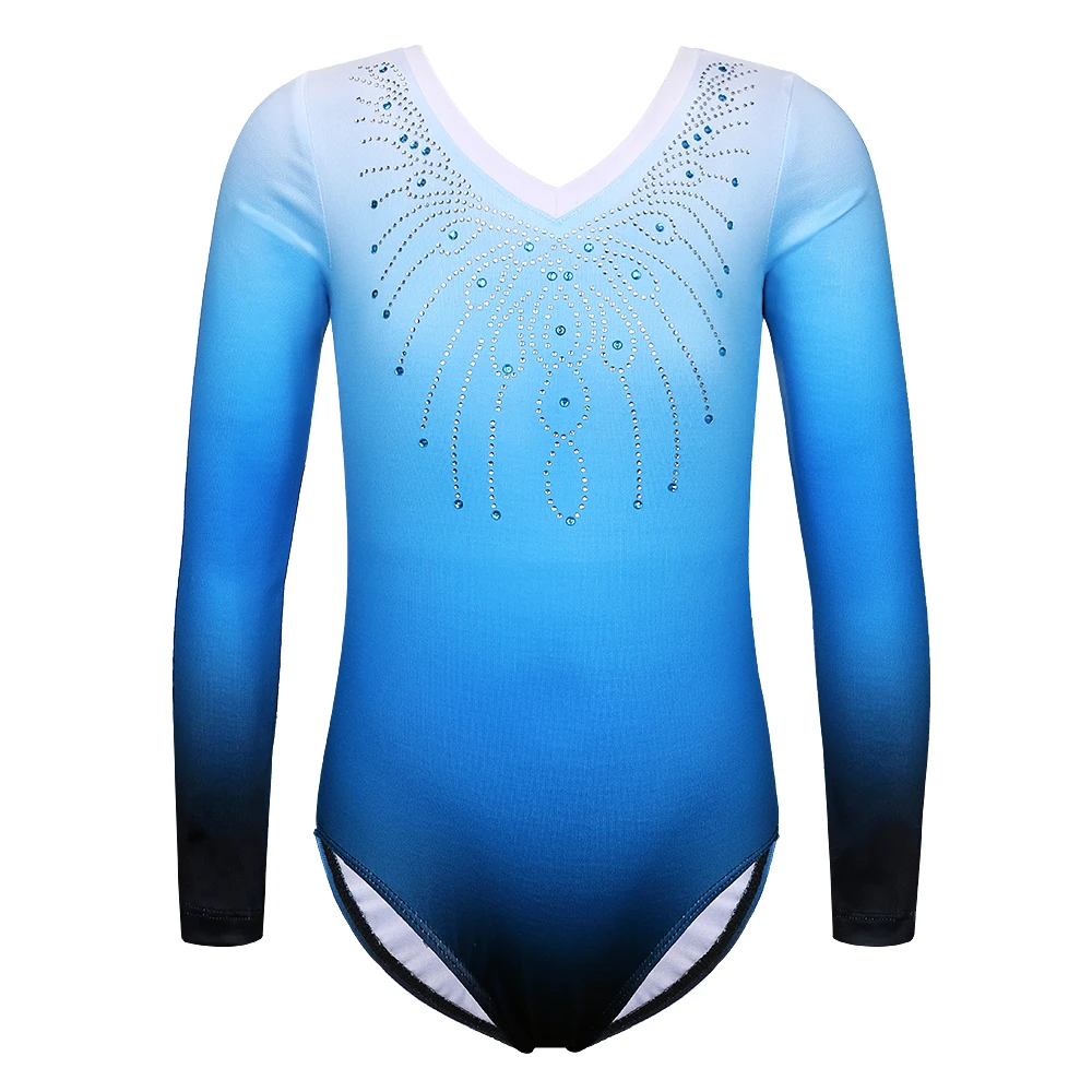BAOHULU 3-14 Years Girls Gymnastic Leotard Long Sleeve Ballet Leotard for Girls Gradient Professional Practice Dancewear Costume
BAOHULU 3-14 Years Girls Gymnastic Leotard Long Sleeve Ballet Leotard for Girls Gradient Professional Practice Dancewear Costume