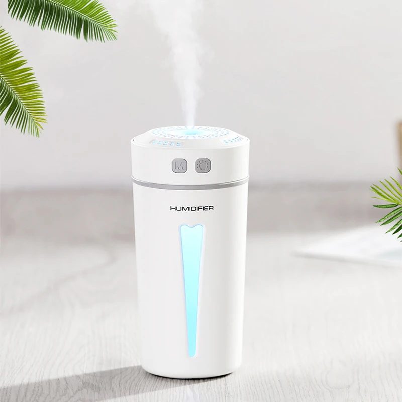 260ml USB Air Humidifier Mini Humidifier Essential Oil Diffuser Purifier Atomizer with LED Light for Home Office
260ml USB Air Humidifier Mini Humidifier Essential Oil Diffuser Purifier Atomizer with LED Light for Home Office