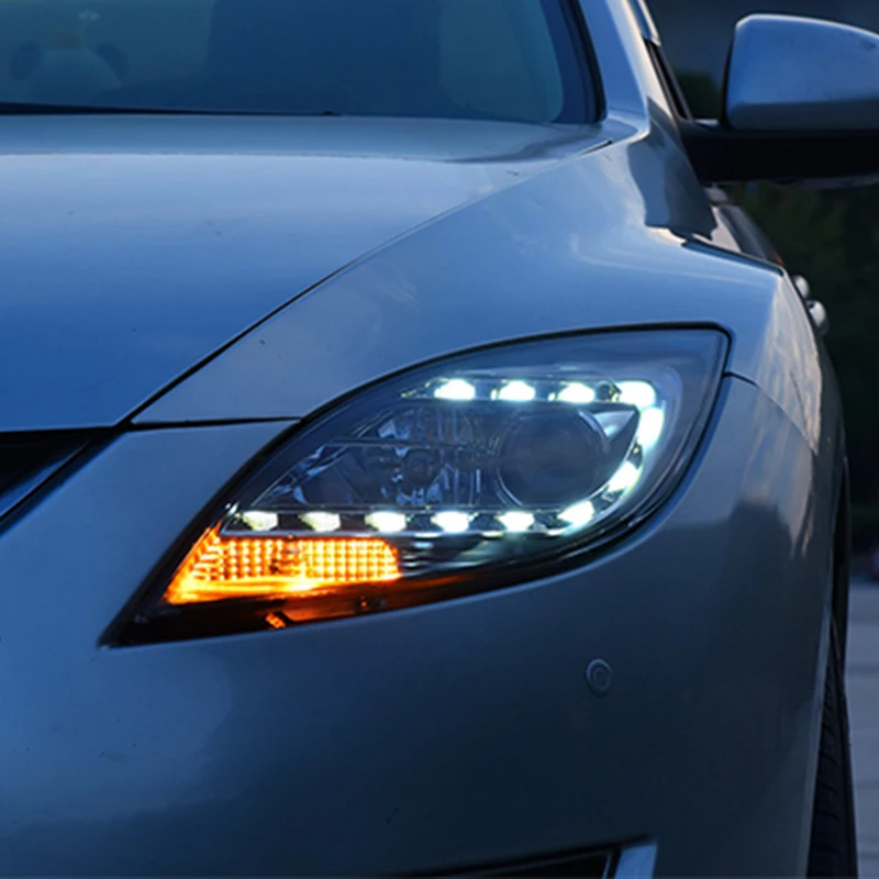 Автомобильная фара для Mazda 6 светодиодная s головного света DRL передсветильник