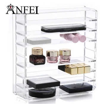 ANFEI Beauty Acrylic Powder And Eye Shadow Organizer Clear Plastic Blush Organizer The Plates Are Spaced Apart C197
ANFEI Beauty Acrylic Powder And Eye Shadow Organizer Clear Plastic Blush Organizer The Plates Are Spaced Apart C197