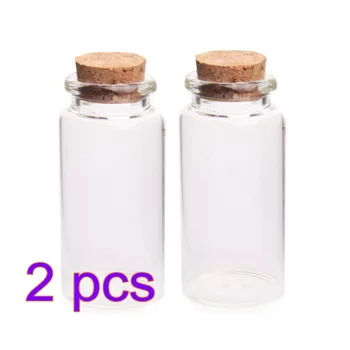 HIPSTEEN 4Pcs 30*60MM 25ML Glass Bottles Wishing Bottle Empty Sample Storage Jars with Cork Stoppers Transparent
HIPSTEEN 4Pcs 30*60MM 25ML Glass Bottles Wishing Bottle Empty Sample Storage Jars with Cork Stoppers Transparent
