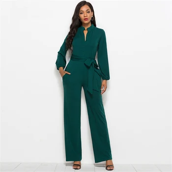 elegant Lace Jumpsuits Women Plus Size Rompers Button Belt Fashion Solid Jumpsuits Female Party Overalls Trousers Long Pants
elegant Lace Jumpsuits Women Plus Size Rompers Button Belt Fashion Solid Jumpsuits Female Party Overalls Trousers Long Pants