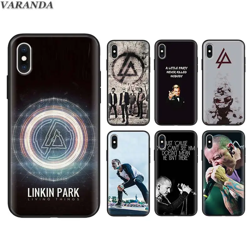 Linkin Park Silicone Case for iPhone 6 6s Plus 7 8 Plus 5S SE X XR XS MAX Black Soft TPU Cover Coque
Linkin Park Silicone Case for iPhone 6 6s Plus 7 8 Plus 5S SE X XR XS MAX Black Soft TPU Cover Coque
