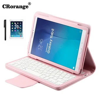 CRorange Removable Wireless Bluetooth Keyboard Portfolio Leather Stand Case Cover for Samsung Galaxy Tab E 9.6 T560 T561 T565
CRorange Removable Wireless Bluetooth Keyboard Portfolio Leather Stand Case Cover for Samsung Galaxy Tab E 9.6 T560 T561 T565