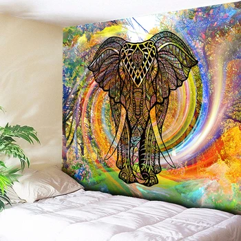 Mandala Elephant Tapestry Moroccan Indian Decorative Wall Tapestries Rainbow Forest Cyclone Wall Carpets Hanging Couch Blanket
Mandala Elephant Tapestry Moroccan Indian Decorative Wall Tapestries Rainbow Forest Cyclone Wall Carpets Hanging Couch Blanket