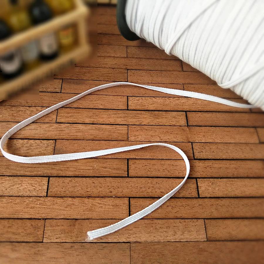 3MM DIY Dolls Clothes Elastic Band 1M/5M/10M White Black Elastic cord for DIY Making blyth OB11 1/6 1/12 Dolls Clothes Material
3MM DIY Dolls Clothes Elastic Band 1M/5M/10M White Black Elastic cord for DIY Making blyth OB11 1/6 1/12 Dolls Clothes Material