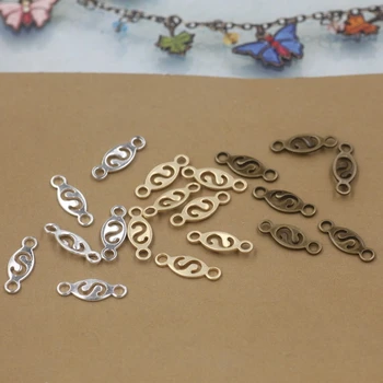 200pcs 14x5mm filigree wire connector clasp 0 for diy jewelry findings silver/bronze/brass color-- option
200pcs 14x5mm filigree wire connector clasp 0 for diy jewelry findings silver/bronze/brass color-- option