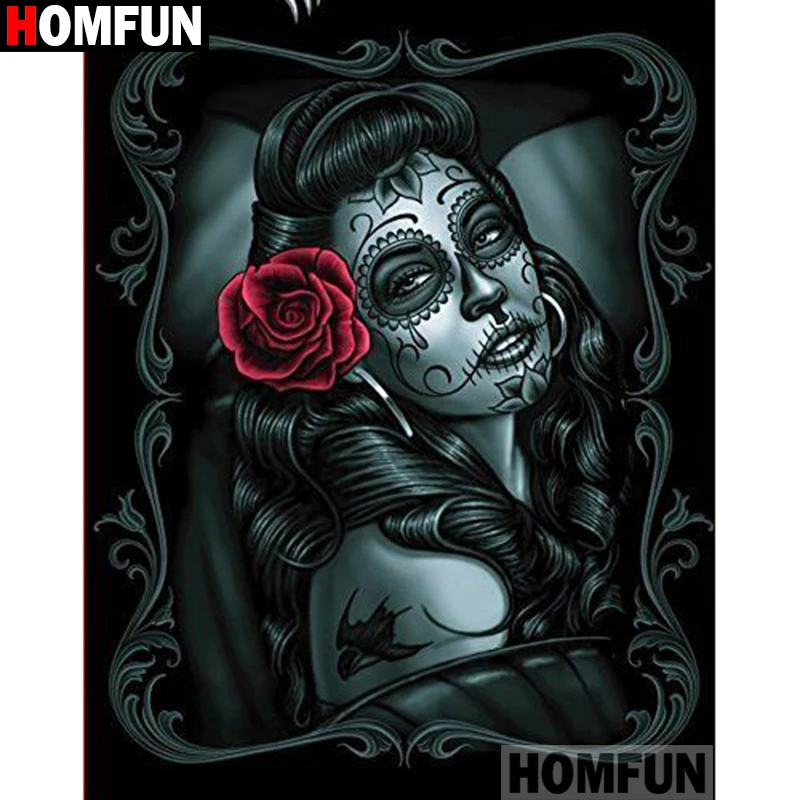 HOMFUN Full Square/Round Drill 5D DIY Diamond Painting "Painted flower woman" Embroidery Cross Stitch 3D Home Decor Gift A16079
HOMFUN Full Square/Round Drill 5D DIY Diamond Painting "Painted flower woman" Embroidery Cross Stitch 3D Home Decor Gift A16079