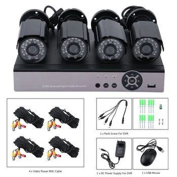 4 PCS 720P AHD Cameras 4CH 1080N HDMI DVR 100W AHD Surveillance Kit Outdoor Network Webcam Home Security System
4 PCS 720P AHD Cameras 4CH 1080N HDMI DVR 100W AHD Surveillance Kit Outdoor Network Webcam Home Security System
