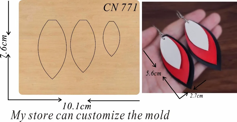 Handmade earrings /a12 new wooden mould cutting dies for scrapbooking Thickness-15.8mm
Handmade earrings /a12 new wooden mould cutting dies for scrapbooking Thickness-15.8mm