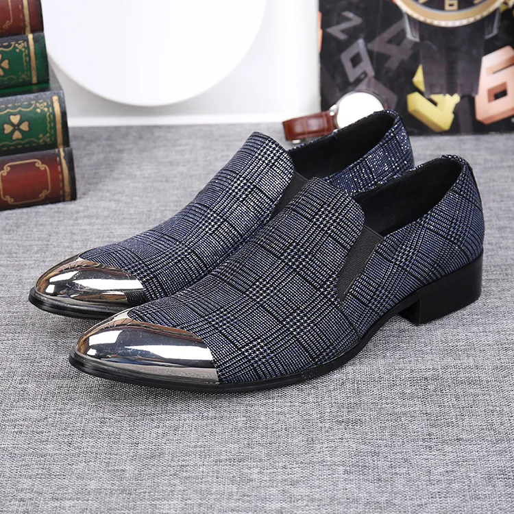 Men Fashion Business Office Leather Shoes British Style Metal Round Toe Slip on Party Casual Shoes
Men Fashion Business Office Leather Shoes British Style Metal Round Toe Slip on Party Casual Shoes