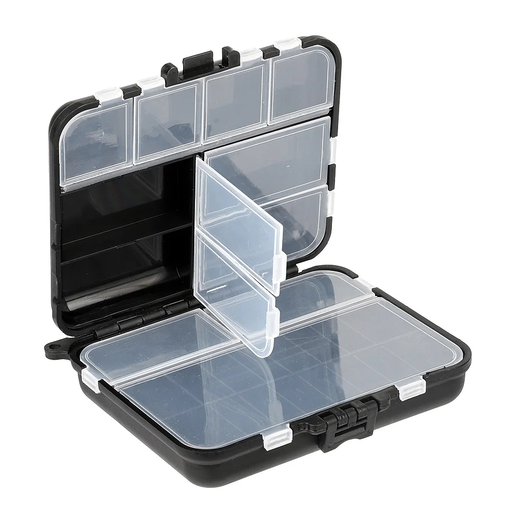 DONQL Fishing Tackle Box 9/26 Compartments For Baits Hooks Fishing Accessories Storage Spoon Lure Small Plastic Box
DONQL Fishing Tackle Box 9/26 Compartments For Baits Hooks Fishing Accessories Storage Spoon Lure Small Plastic Box