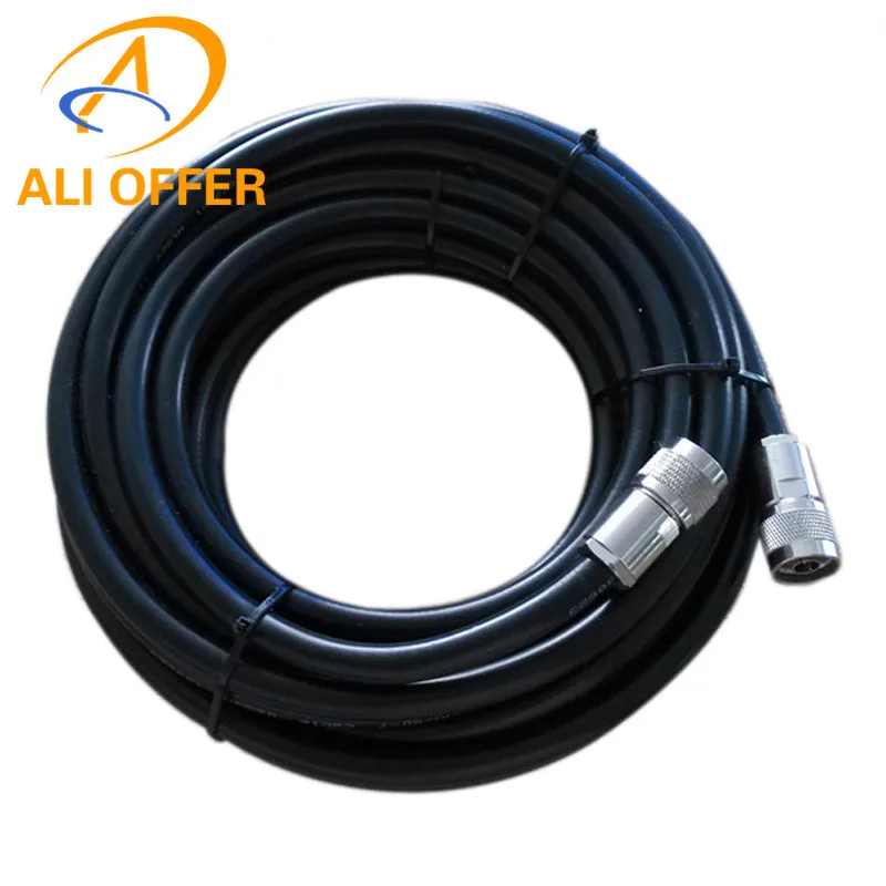 5m 7D-FB SYWV-50-7 Coaxial Cable with 2pcs N-J7 Connector for CDMA GSM DCS PCS 3G 4G Mobile Signal Booster Repeater
5m 7D-FB SYWV-50-7 Coaxial Cable with 2pcs N-J7 Connector for CDMA GSM DCS PCS 3G 4G Mobile Signal Booster Repeater