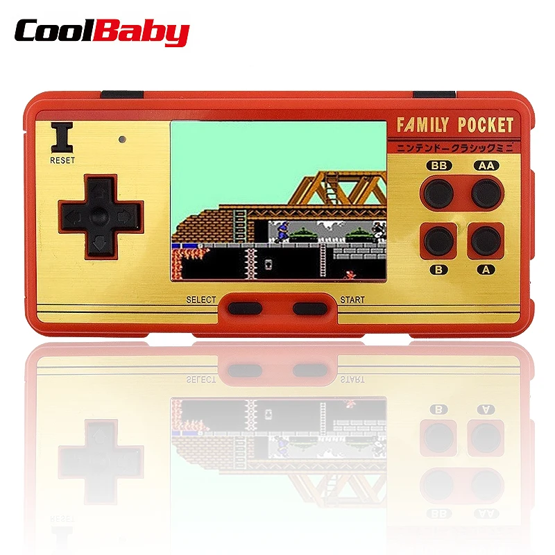 Portable Handheld Game Players Built in 638 Classic Games Console 8 Bit Retro Video Game For Gift Support AV Out Put
Portable Handheld Game Players Built in 638 Classic Games Console 8 Bit Retro Video Game For Gift Support AV Out Put