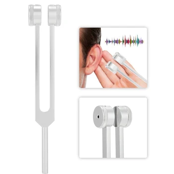 128Hz Aluminium Alloy Medical Tuning Fork Instruments Tuning Vibration Therapy Tool Massager Relaxation
128Hz Aluminium Alloy Medical Tuning Fork Instruments Tuning Vibration Therapy Tool Massager Relaxation