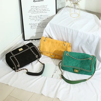 Linger Chain Bag Single Shoulder Large Bag Girl 2020 New Buffalo Large Capacity Retro Commuter Slant Bag
Linger Chain Bag Single Shoulder Large Bag Girl 2020 New Buffalo Large Capacity Retro Commuter Slant Bag