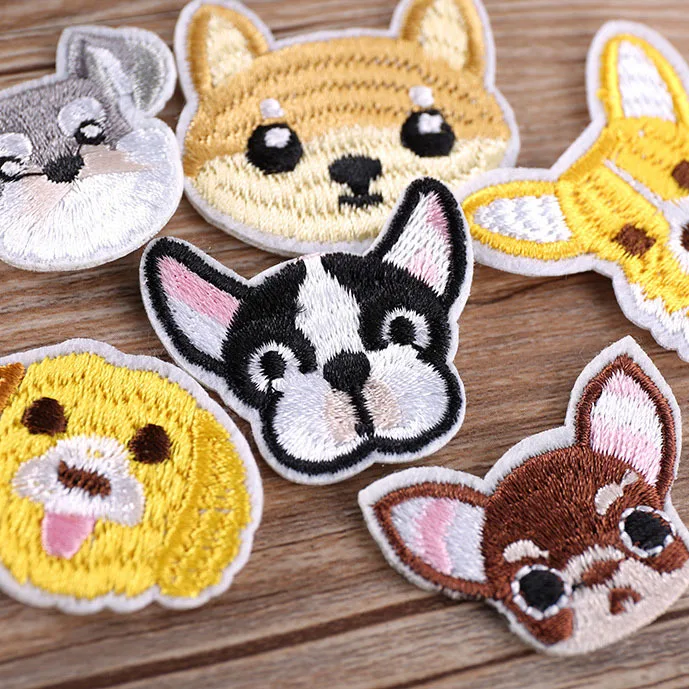 1Pcs Dog Embroidery Patch Heat Transfers Iron On Sew On Patches for DIY Clothes T-shirt Cloth Sticker Decorative Appliques 47216
1Pcs Dog Embroidery Patch Heat Transfers Iron On Sew On Patches for DIY Clothes T-shirt Cloth Sticker Decorative Appliques 47216