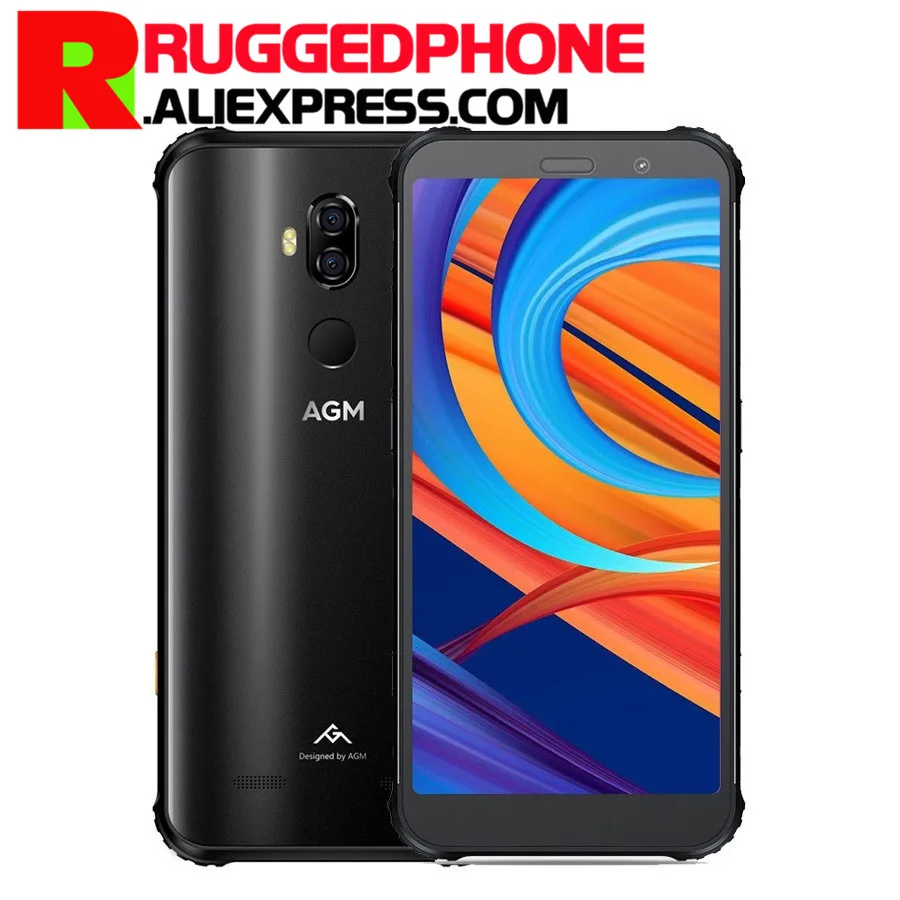 

Original AGM X3 5.99''18:9 IP68 Waterproof 8GB + 64/128/256GB ROM Snapdragon Octa Core 4100mAh Fingerprint 24MP NFC Mobile Phone