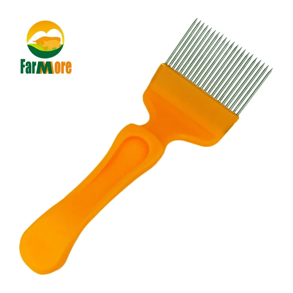 

Needle Handle Honey Comb Tines Comb Knife Cut Honey Shovel Fork Scratcher Bee Keeper Farm Equipment