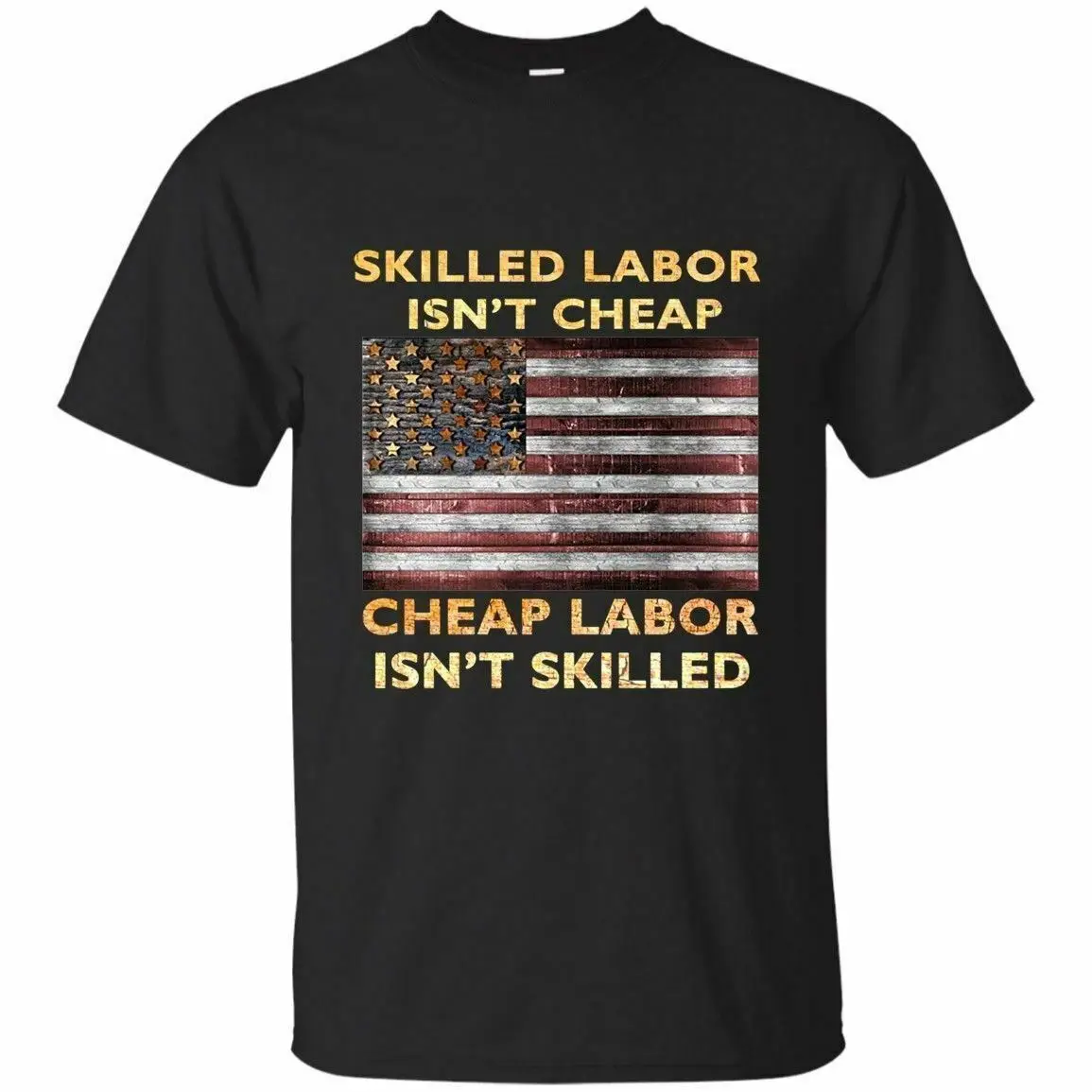 Skilled Labor Isn't Cheap Carpenter Union Men's Funny Short Sleeve Black T-Shirt
Skilled Labor Isn't Cheap Carpenter Union Men's Funny Short Sleeve Black T-Shirt