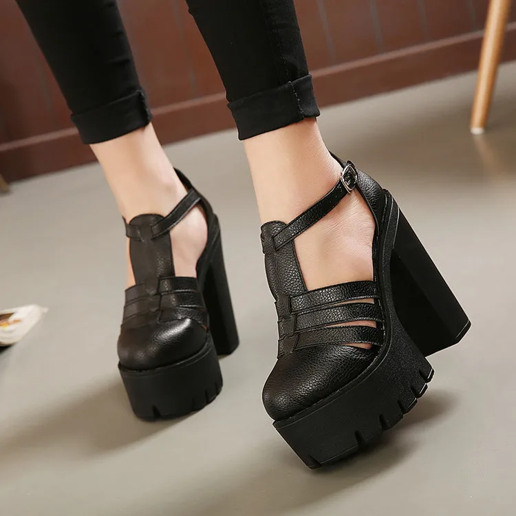 imagenes de sandalias altas de moda